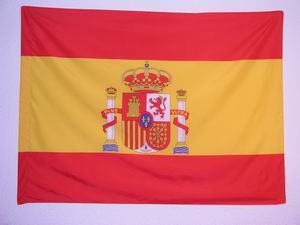 Spanische National Flagge - Fahne
