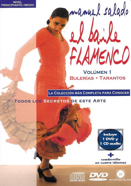 DVD Baile Flamenco Bulerias Tarantos 1